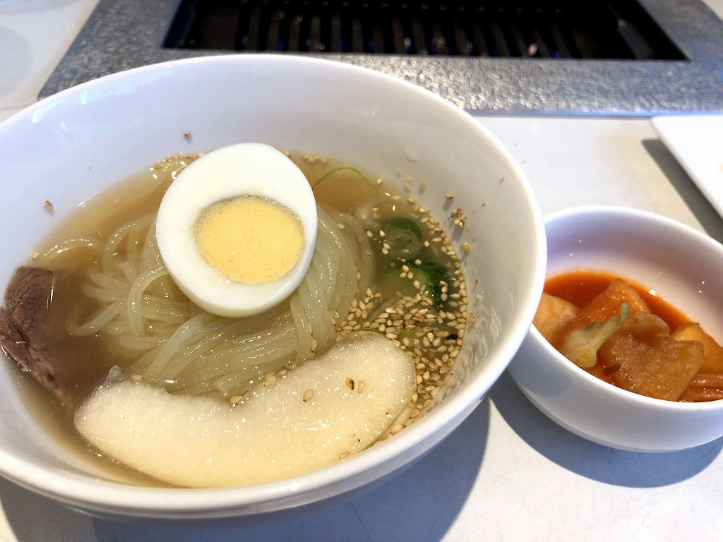 「ぴょんぴょん舎 盛岡駅前」のミニ冷麺