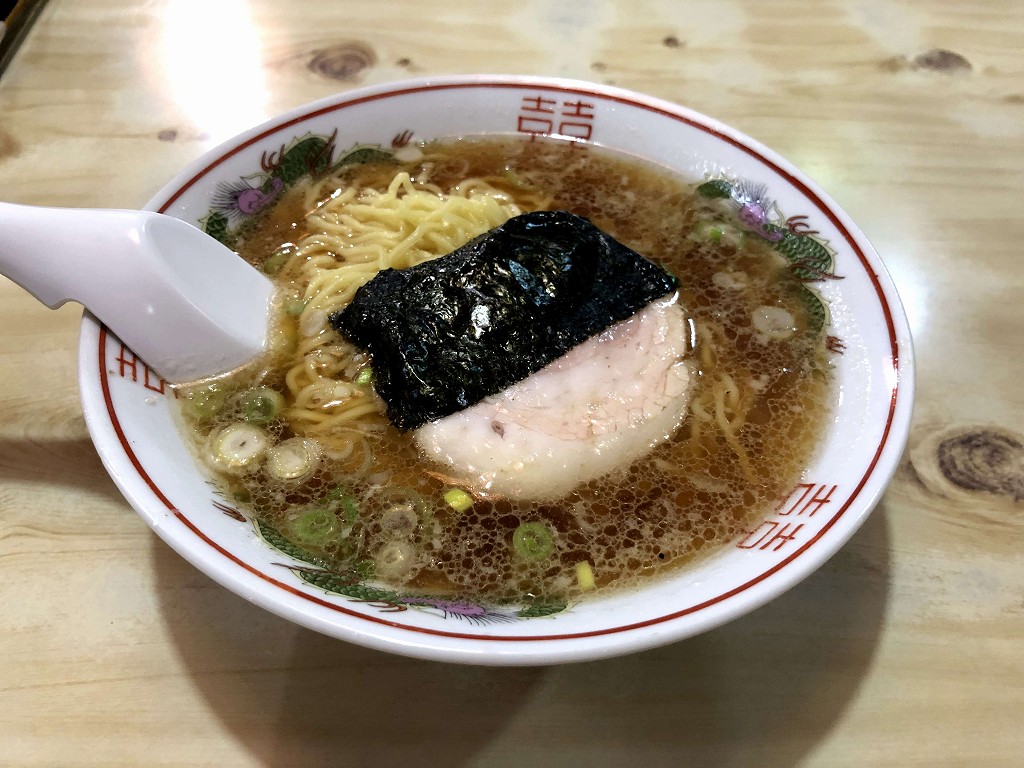 盛岡の「つぼ半」のラーメン