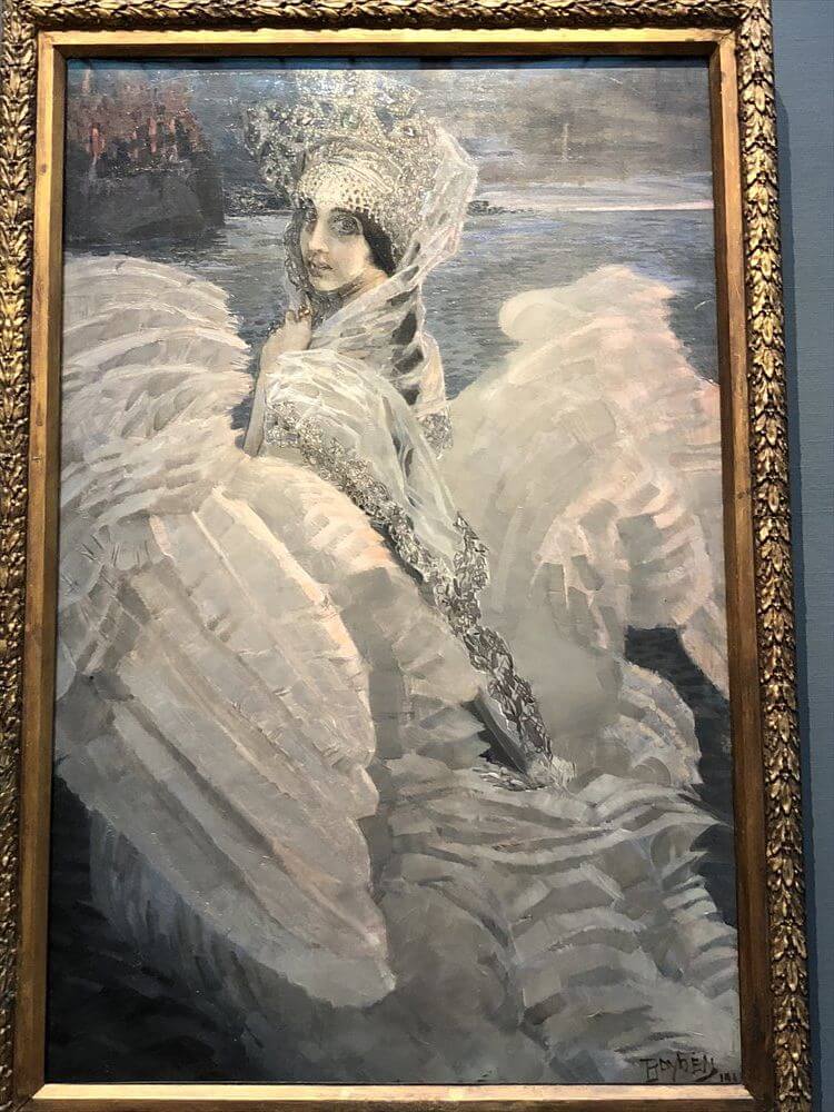 トレチャコフ美術館の「白鳥の王女」