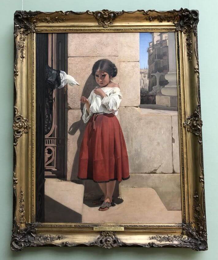 トレチャコフ美術館の「Spanish Beggar-Girl」
