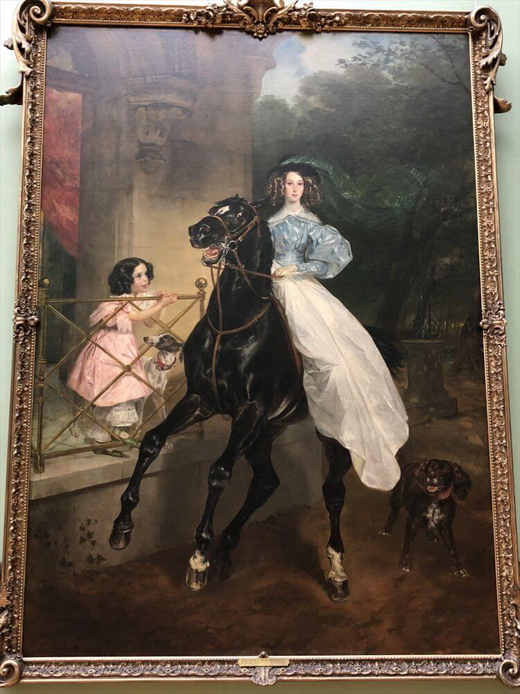 トレチャコフ美術館の「Horsewoman」