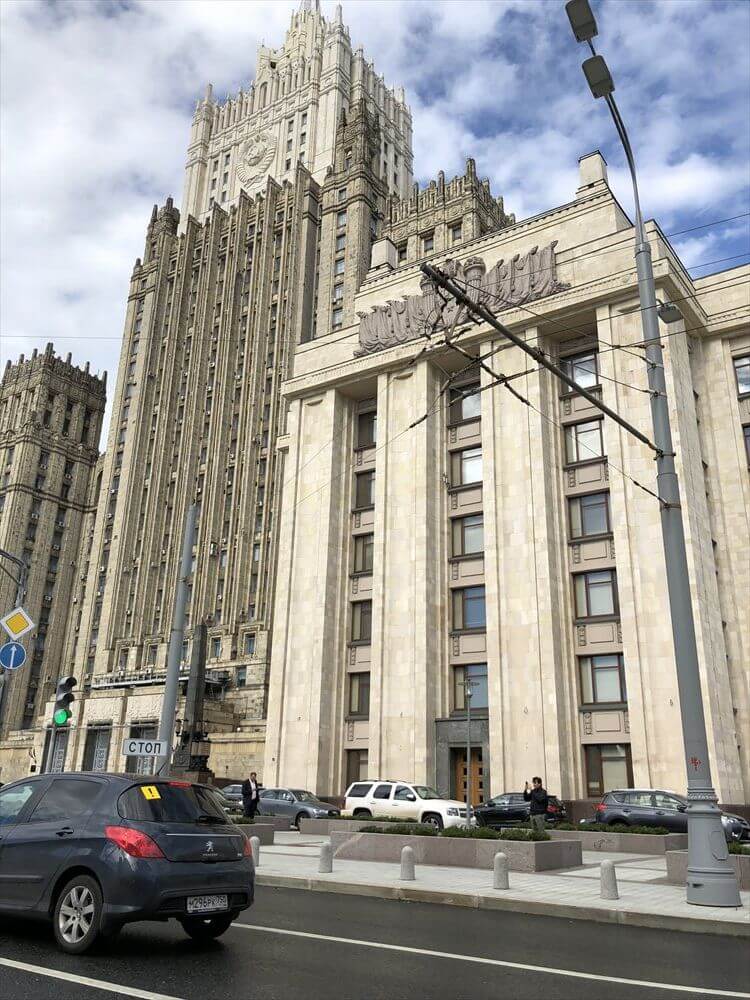 モスクワの巨大な建物