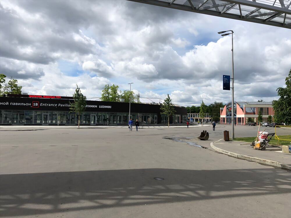 Sportivnaya駅からLuzhniki駅方面3