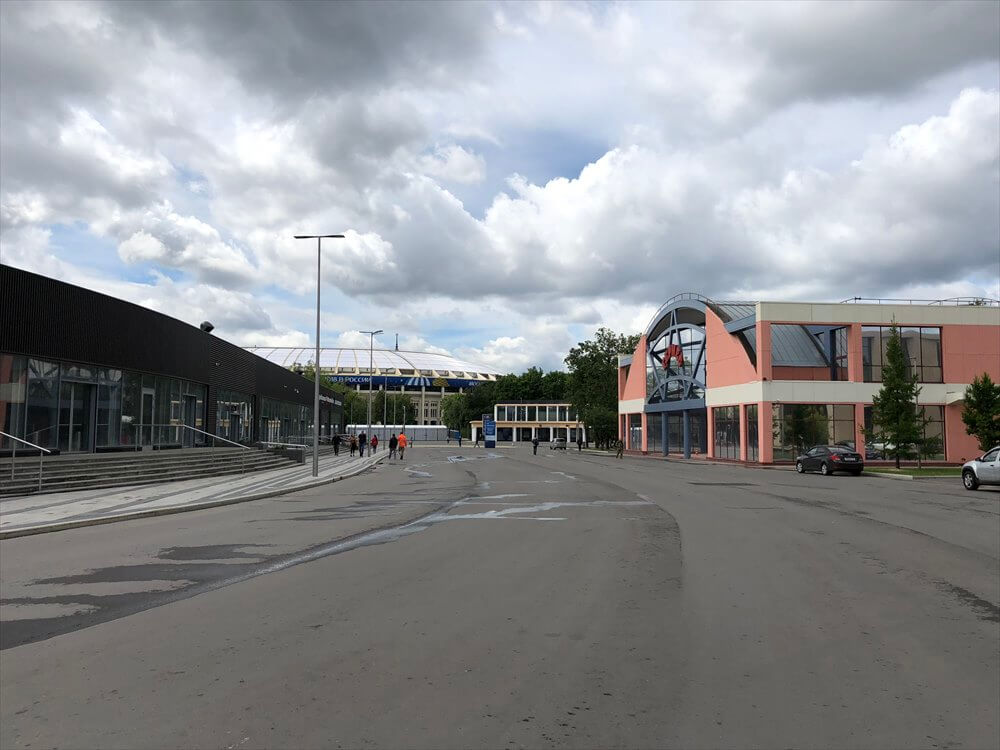 Sportivnaya駅からLuzhniki駅方面4