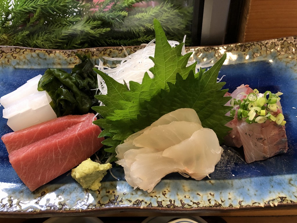 諫早の「鮨 海治」の刺盛り