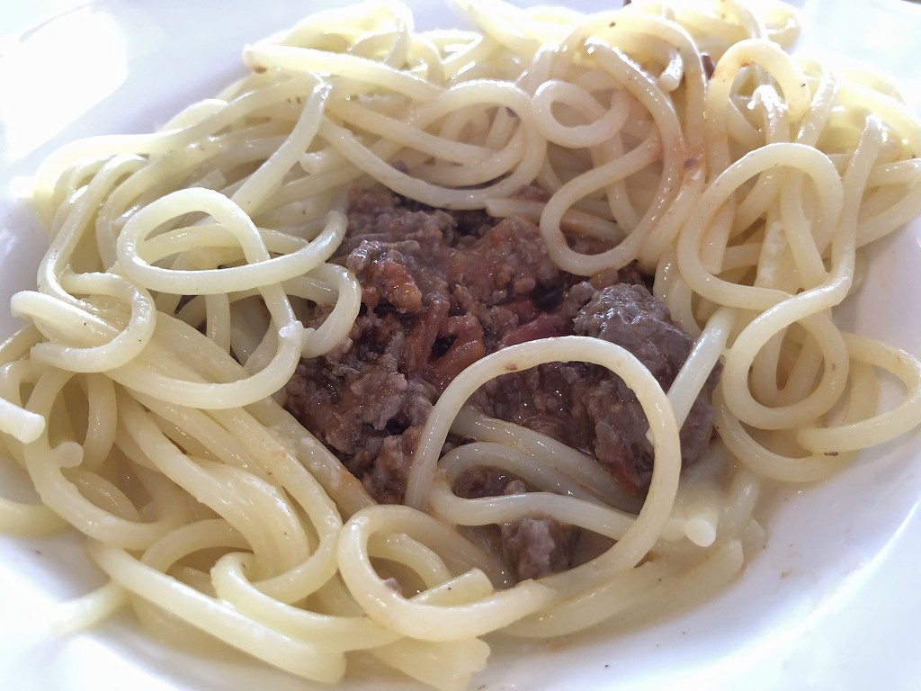 諫早の「かまあげ生パスタ ぱすたろう」のすっぴん on the meat3
