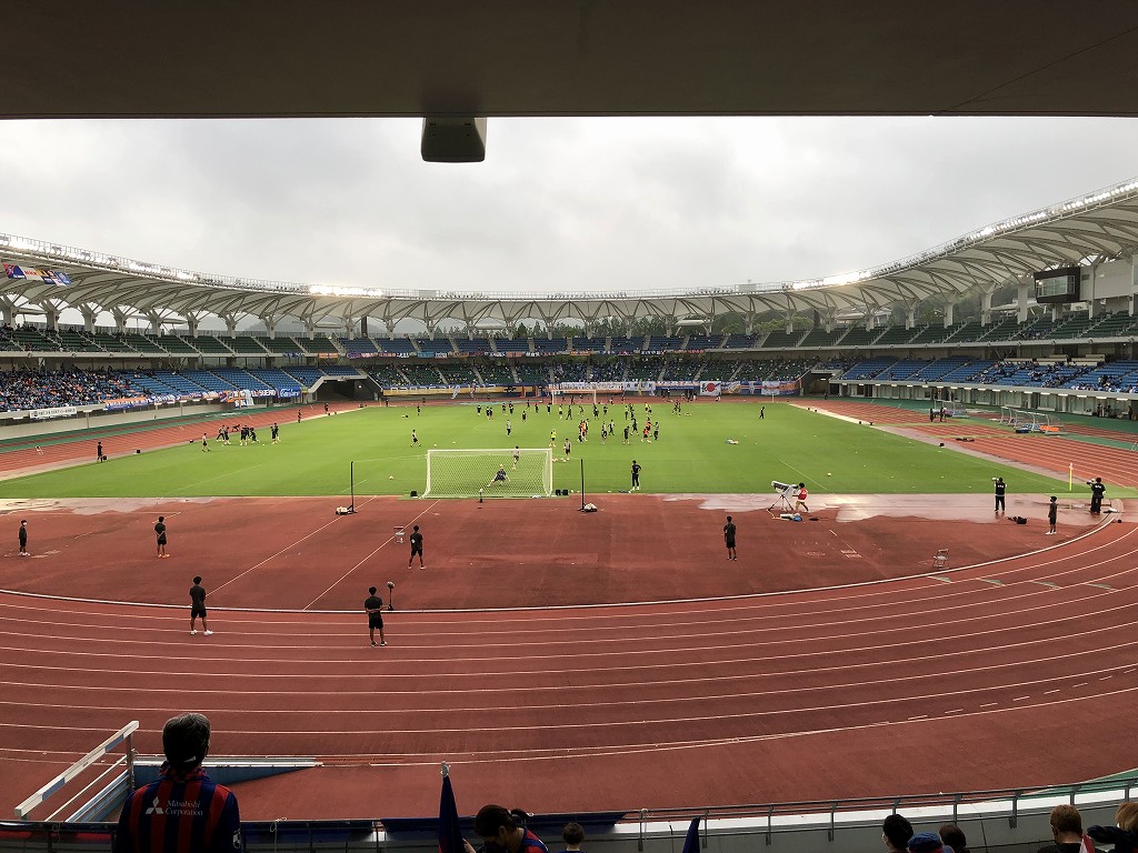 トランスコスモススタジアム長崎で天皇杯3回戦を観戦1