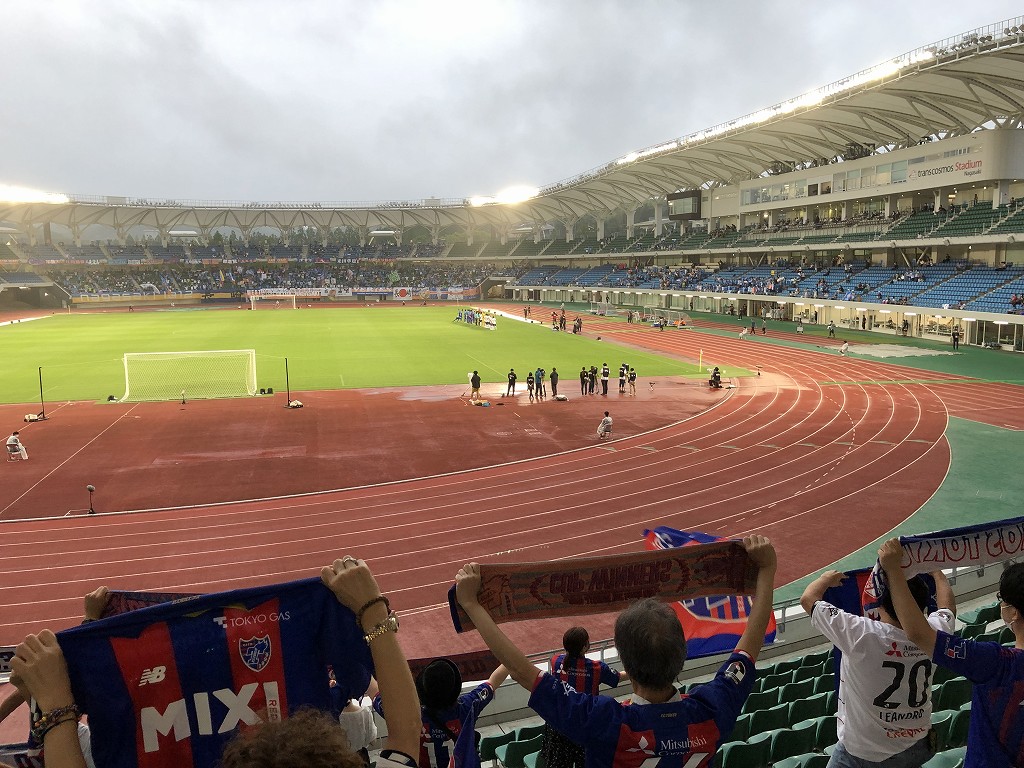 トランスコスモススタジアム長崎で天皇杯3回戦を観戦2
