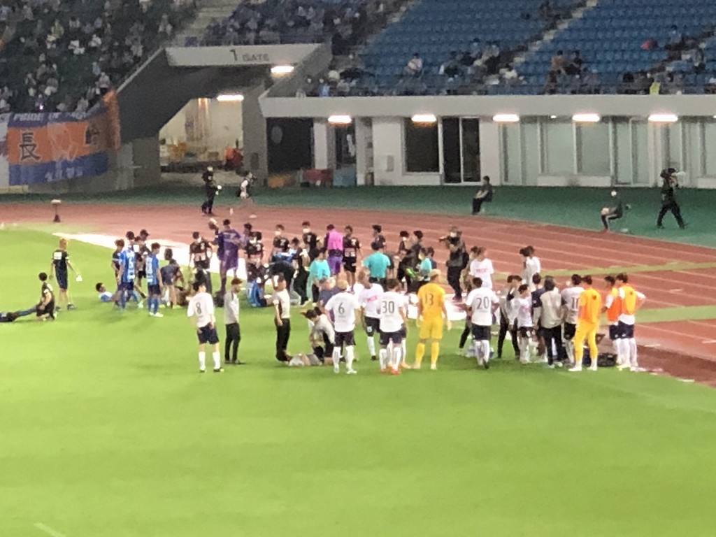 トランスコスモススタジアム長崎で天皇杯3回戦を観戦3