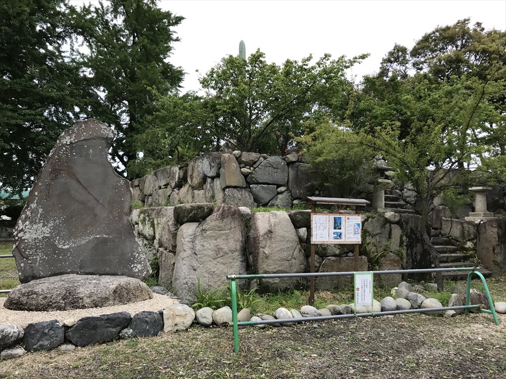 桑名城の天守台跡