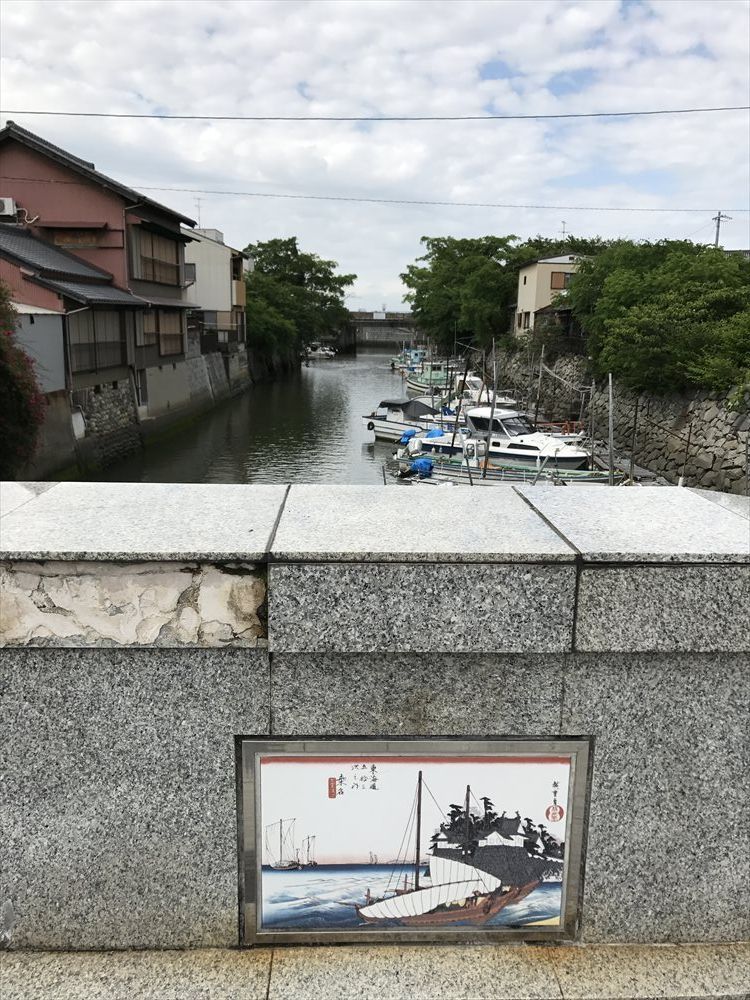 桑名城の北大手橋から2