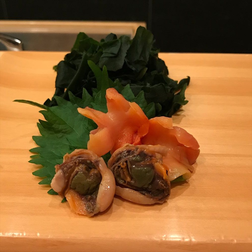江戸前鮨　大塚の赤貝