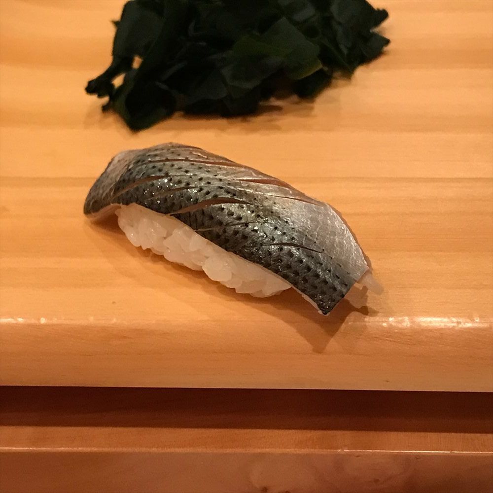 江戸前鮨　大塚のコハダ