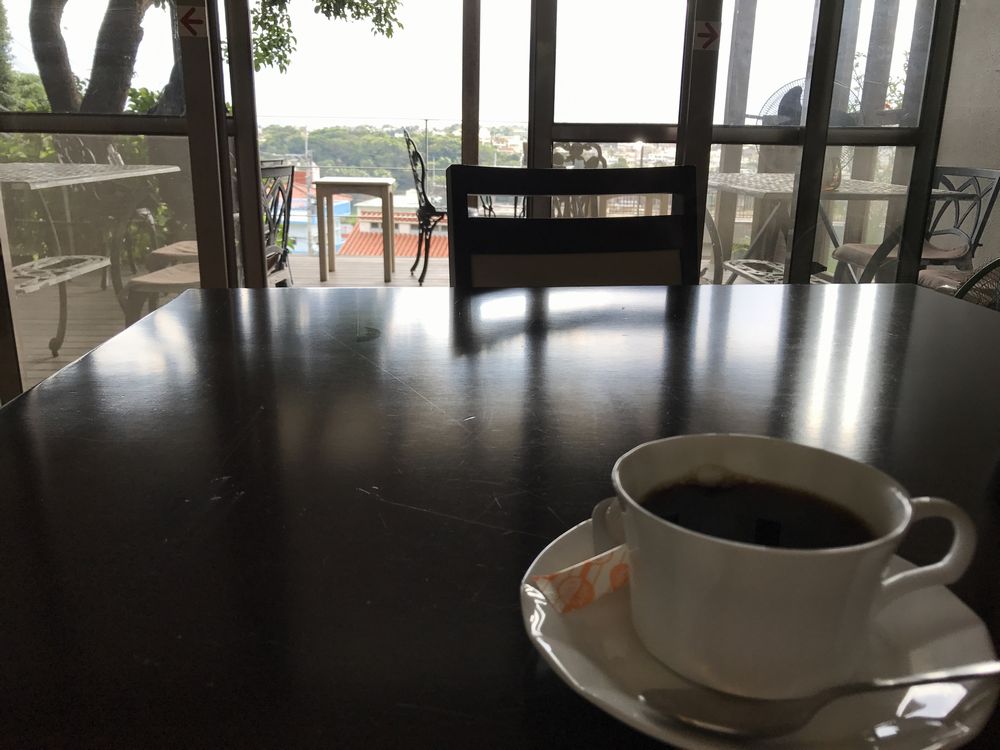 石畳茶屋 真珠のコーヒー