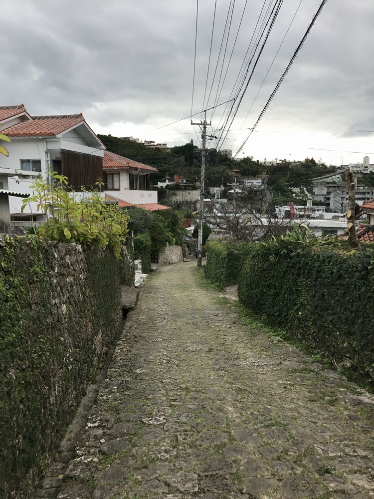金城町石畳道の下の方1