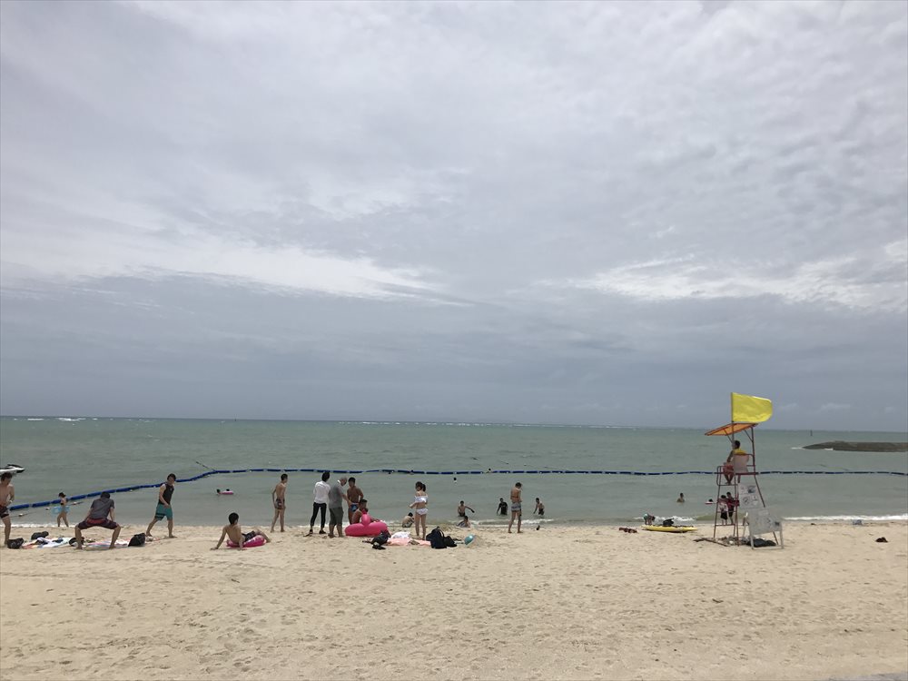 美らSUNビーチの海水浴場