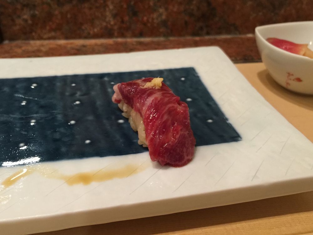 かわじ・馬肉の寿司