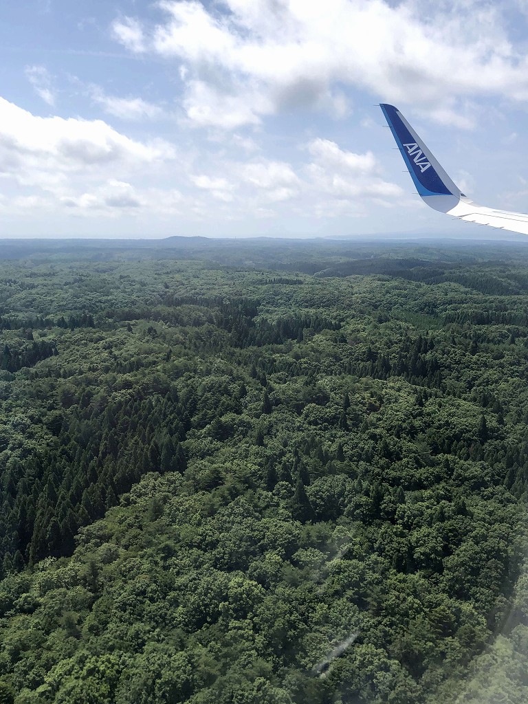 ANA747便から見えた能登半島3