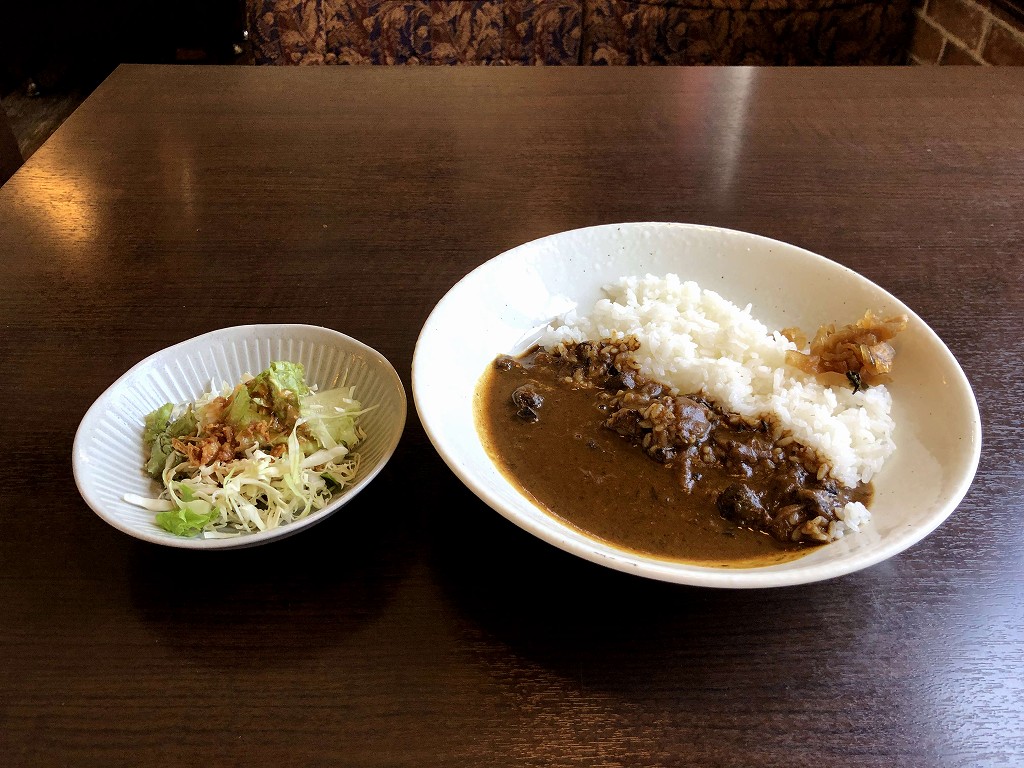 穴水町の「フリースタイル」のカレーライス