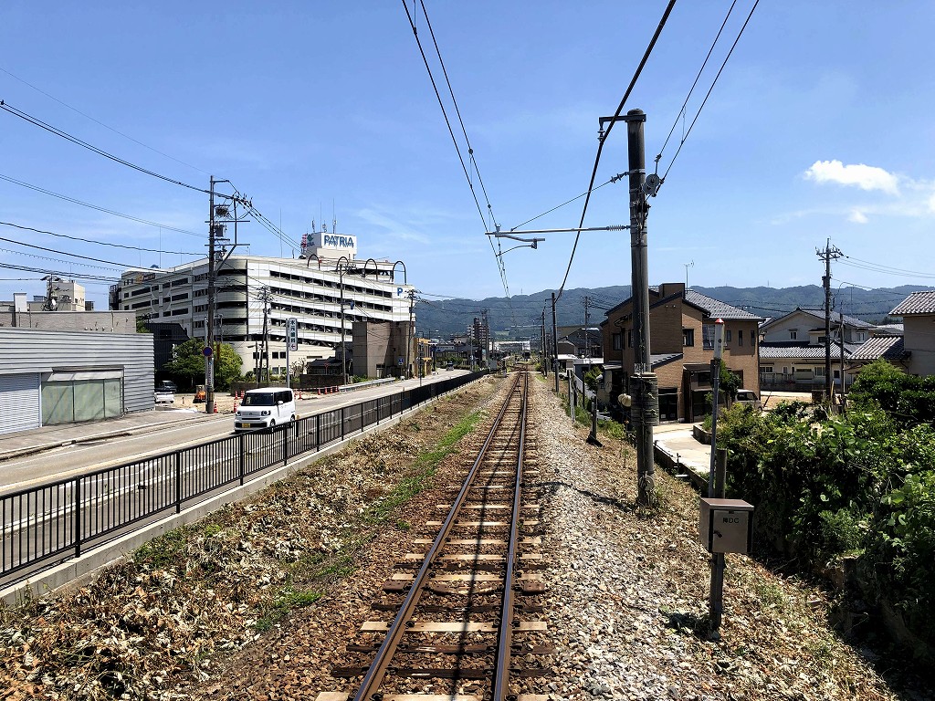 のと鉄道から七尾駅前のパトリア