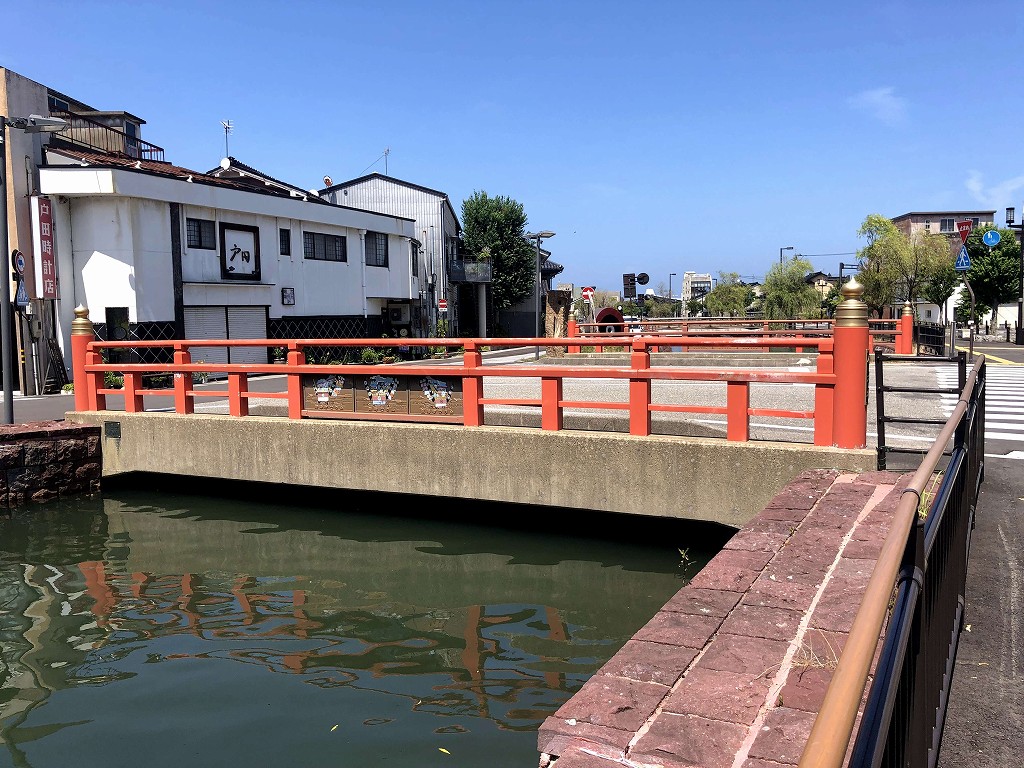 七尾の御祓川沿い1