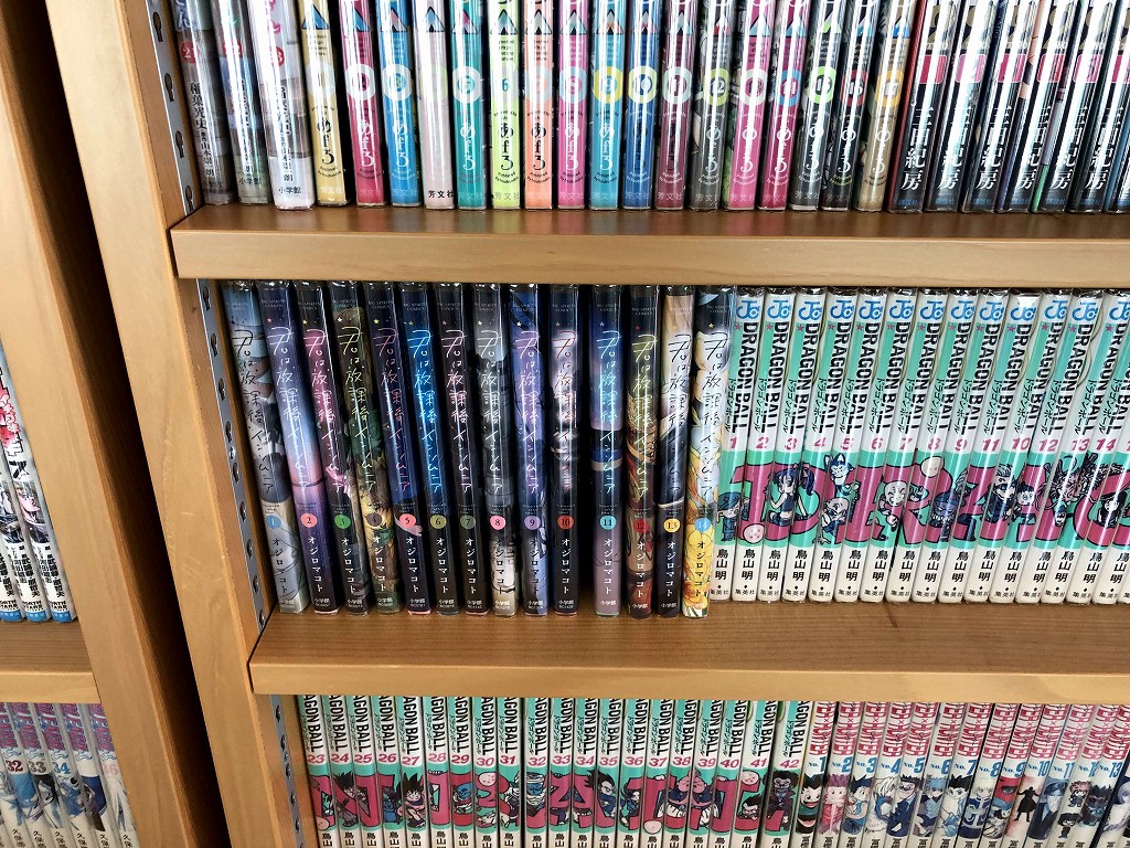 能登空港の漫画コーナー