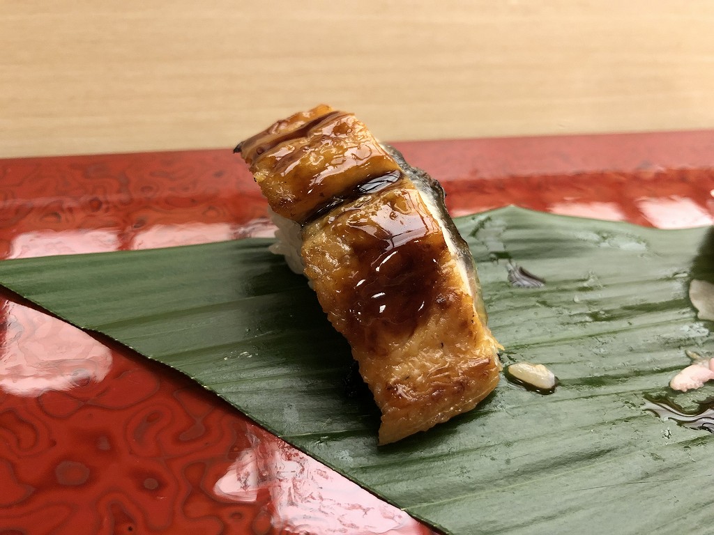 白浜町の「幸鮨」のウナギ