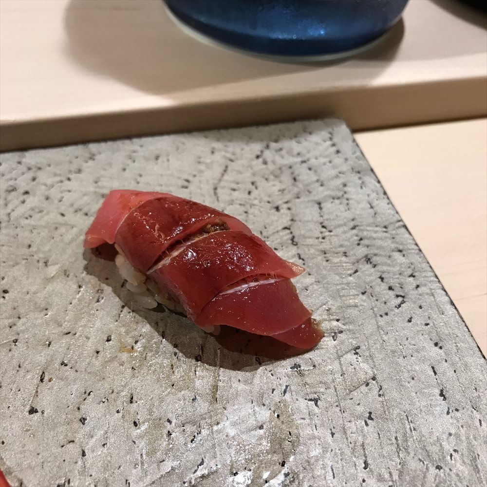 寿司 中川の赤身ヅケ