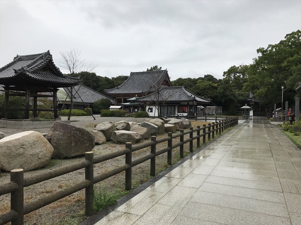屋島寺の庭