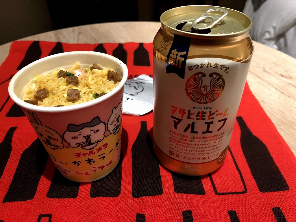 締めのちいかわラーメン
