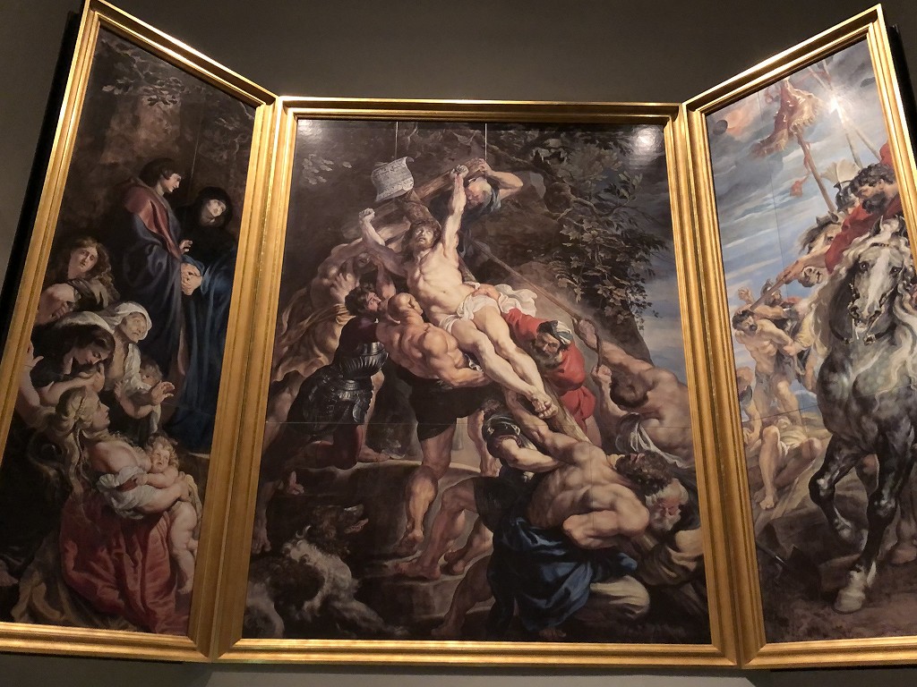 大塚国際美術館のルーベンスの「キリスト昇架」
