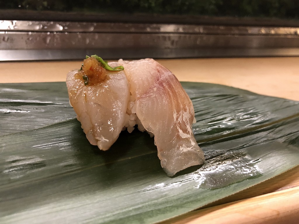 鳴門市の「すし一」の握り3