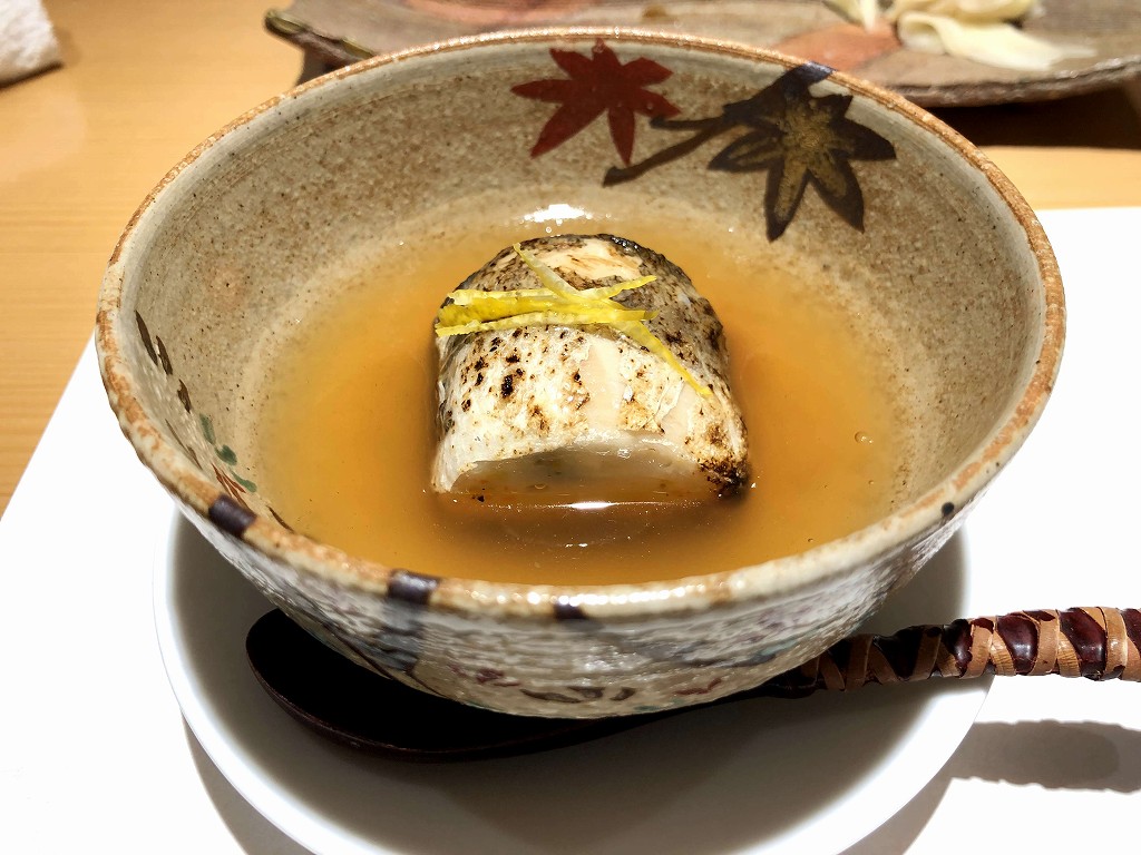「鮨 弁慶 海 古町店」のカマス