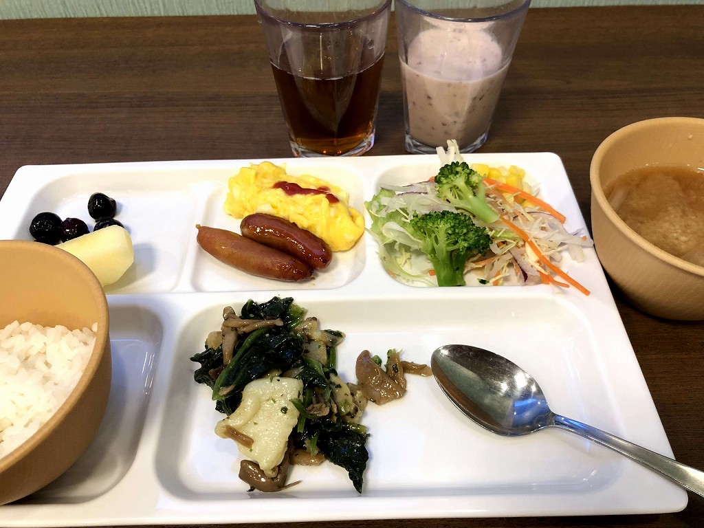 コンフォートホテル新潟駅前の朝食