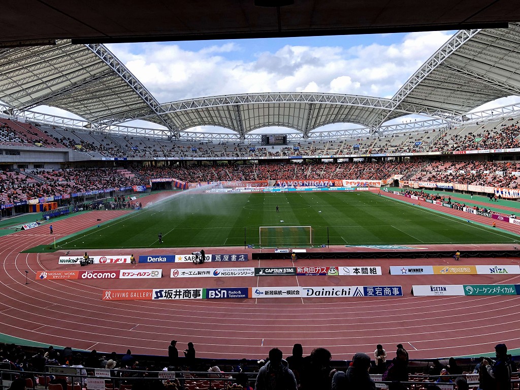 デンカ ビッグスワンスタジアムの内部
