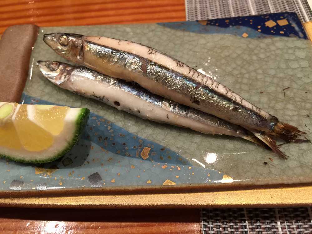 鮨匠のむら炙りキビナゴ画像