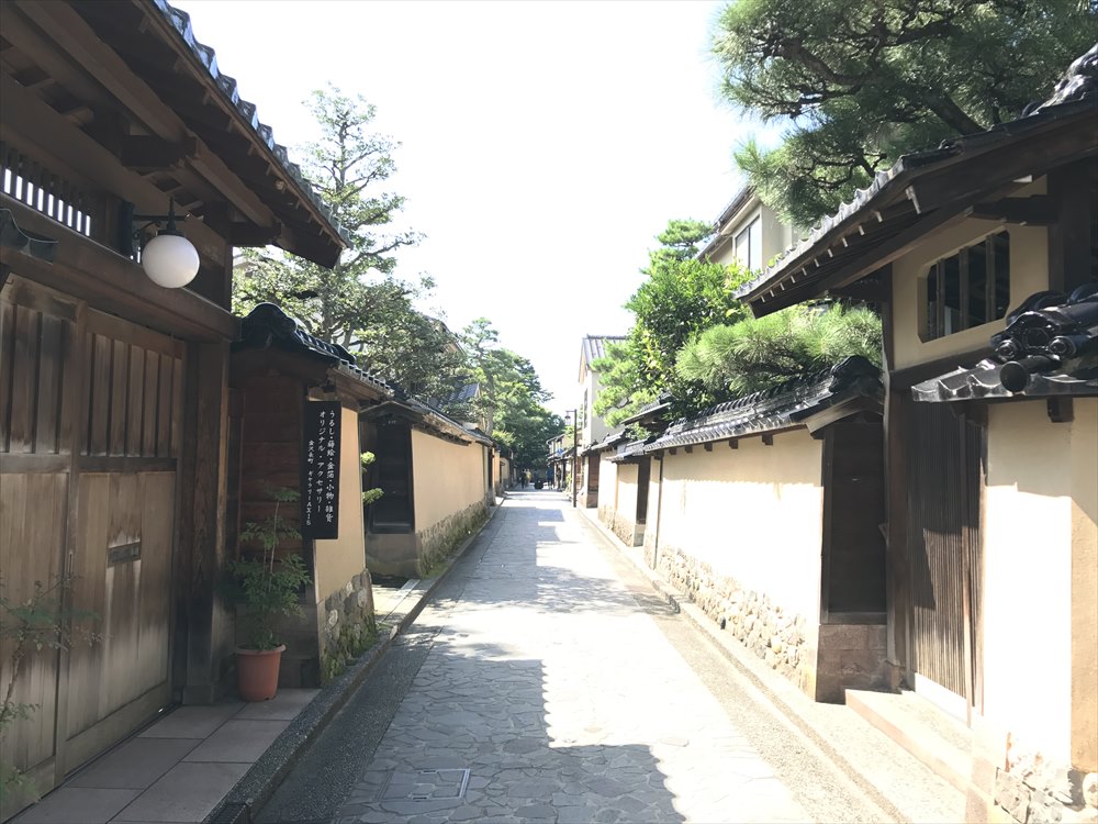 金沢の長町武家屋敷