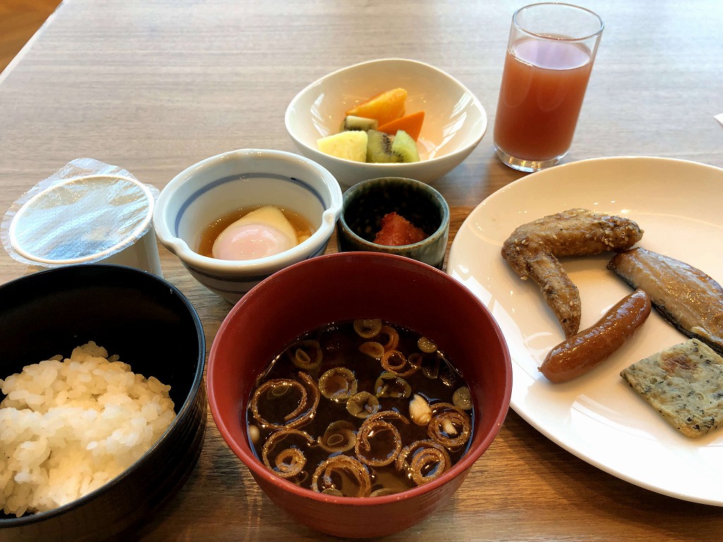 セントレアホテルの朝食（ビュッフェ）