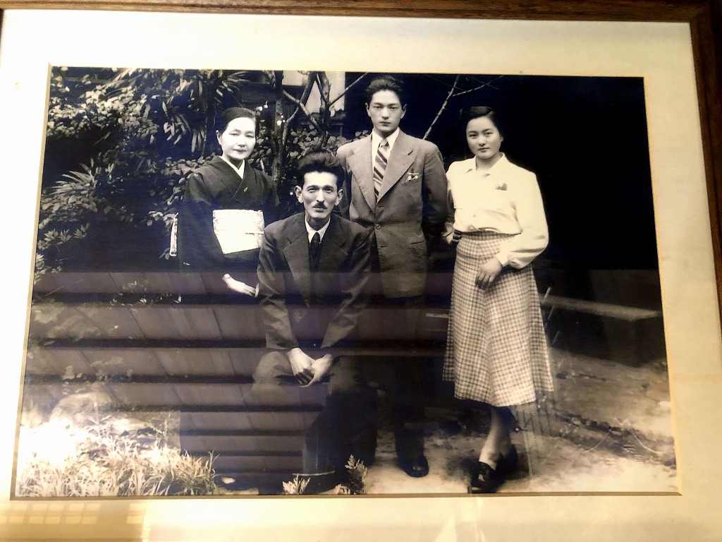 常滑の瀧田家の家族写真
