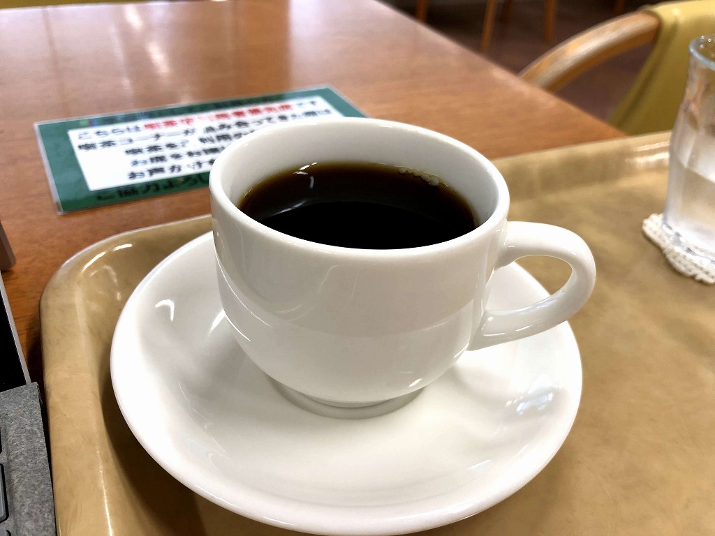 帯広駅西口の図書館のカフェ