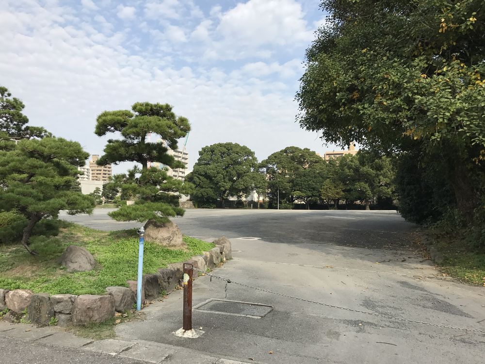 府内城の本丸跡1
