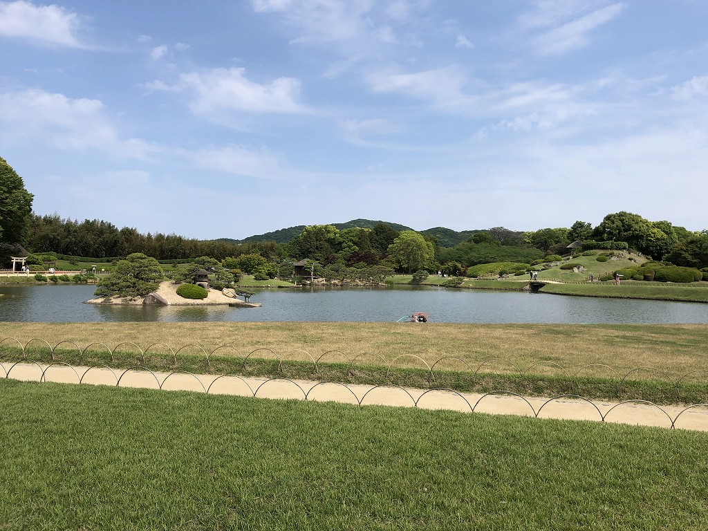 岡山後楽園と操山