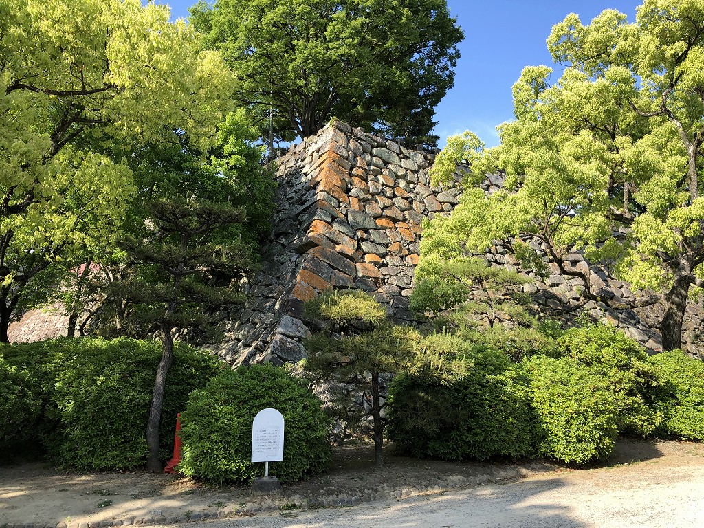 岡山城の大石