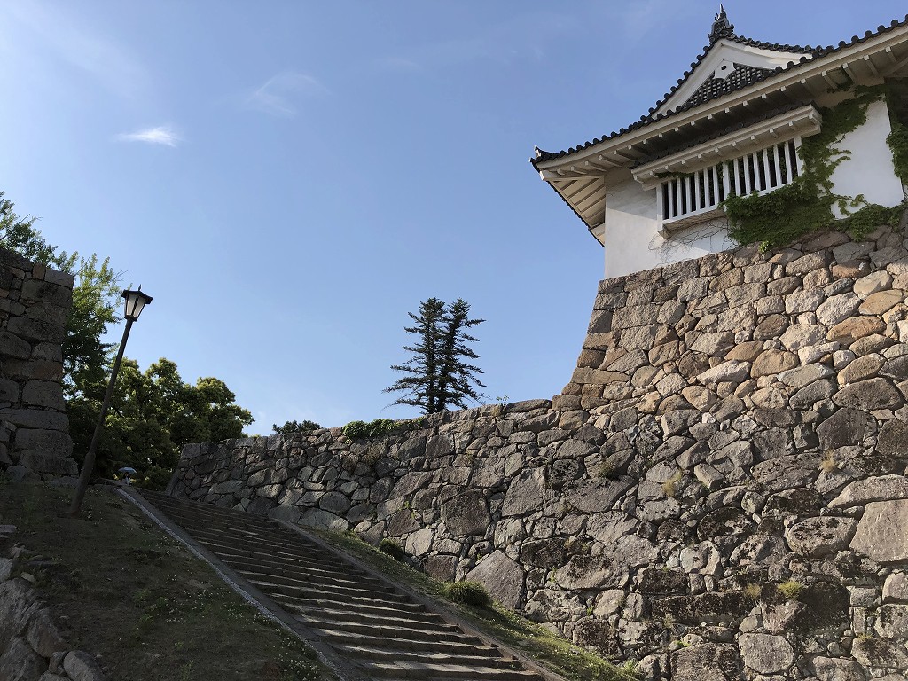 岡山城の大石