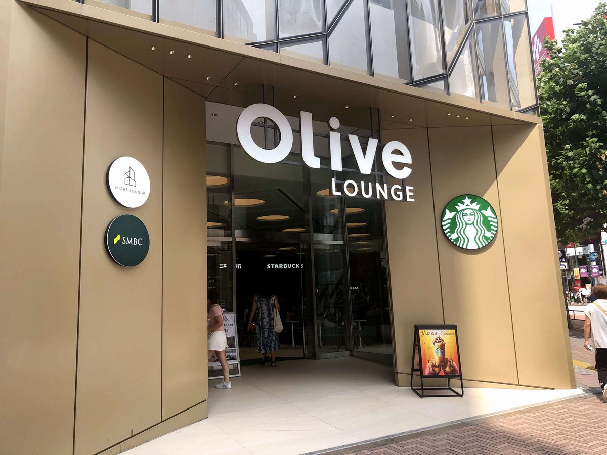 西武渋谷店に入るOlive LOUNGE2