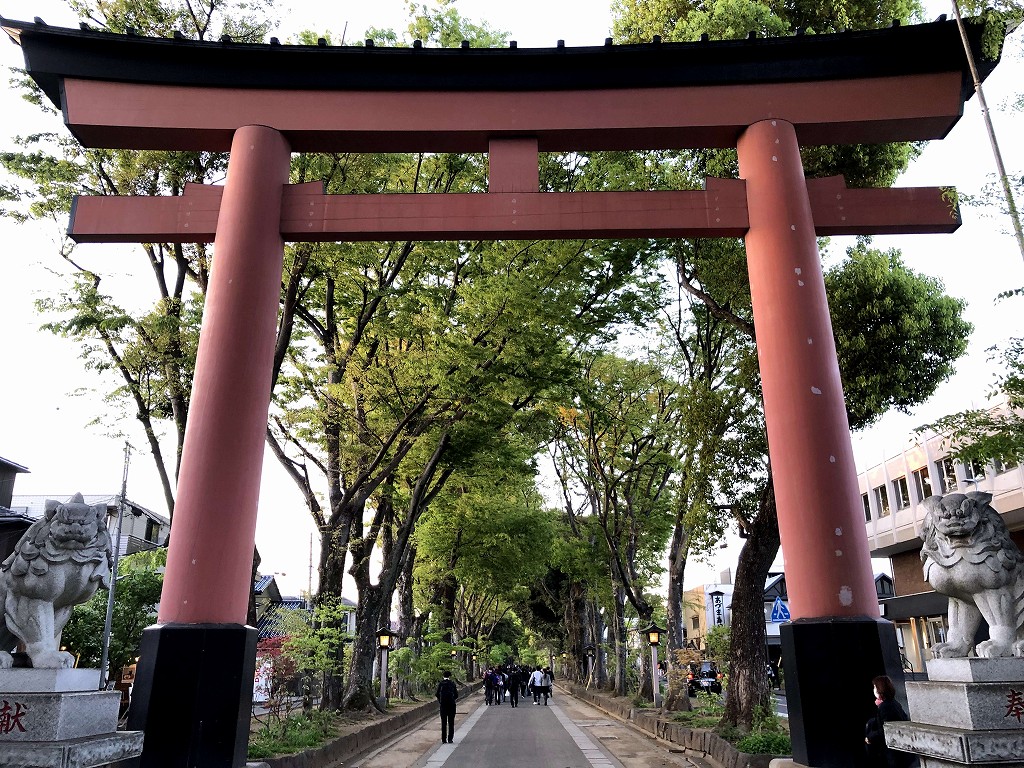 大宮氷川神社の参道