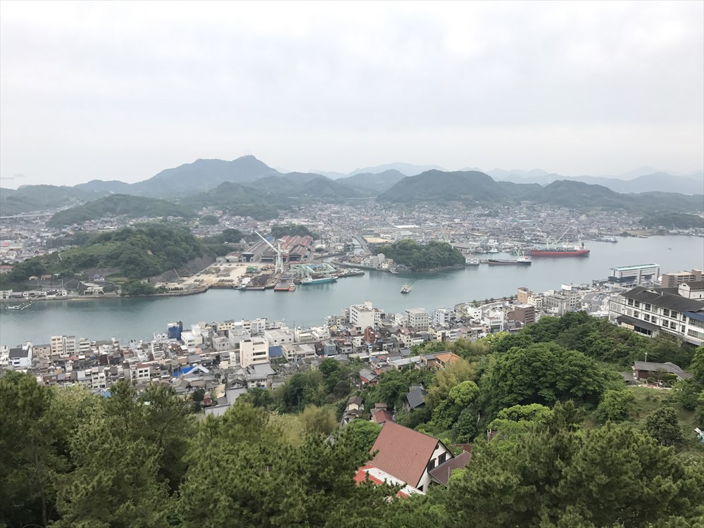 千光寺公園展望台から尾道水道