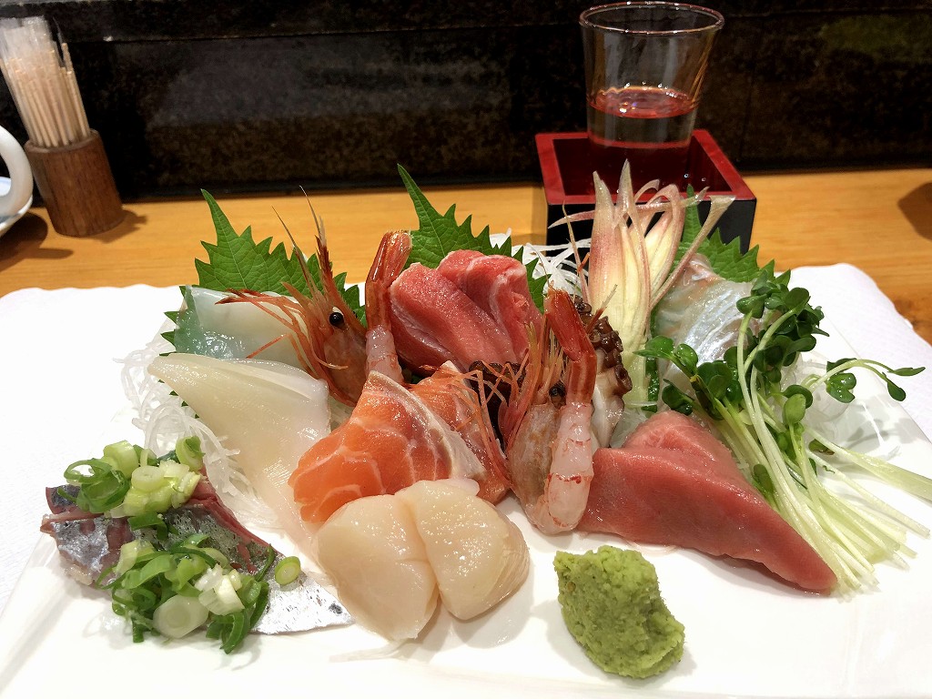 ひょうたん寿司 江坂本店の9種盛り