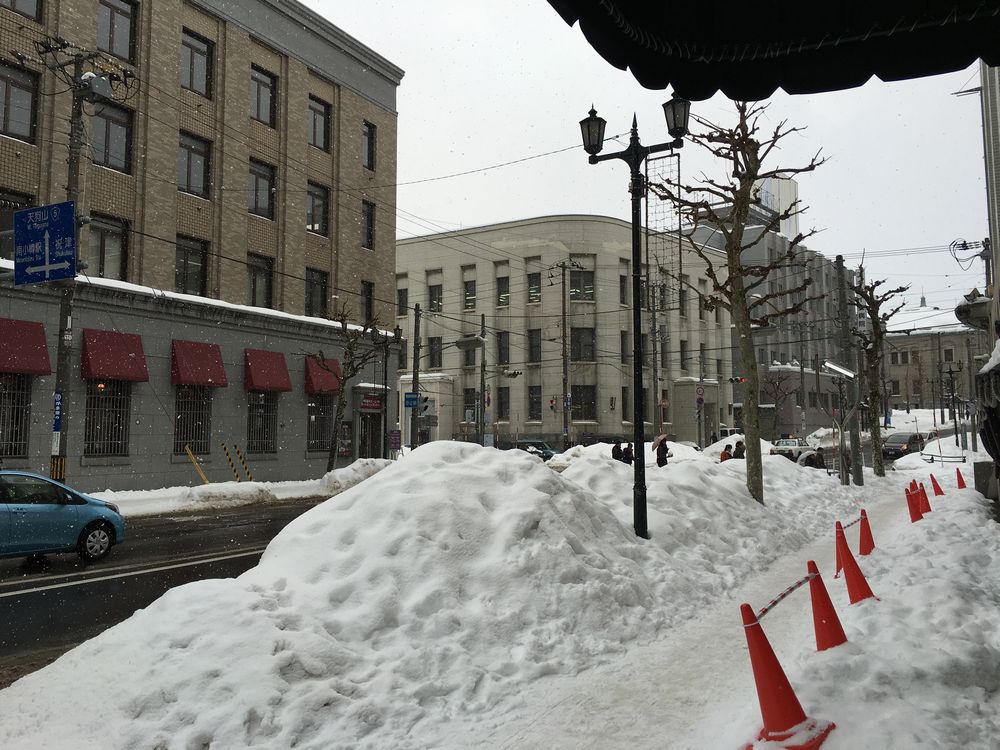 小樽市の北のウォール街