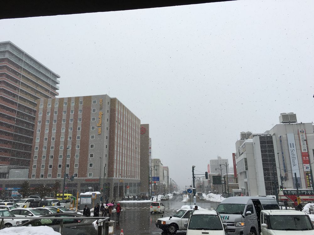 小樽駅前